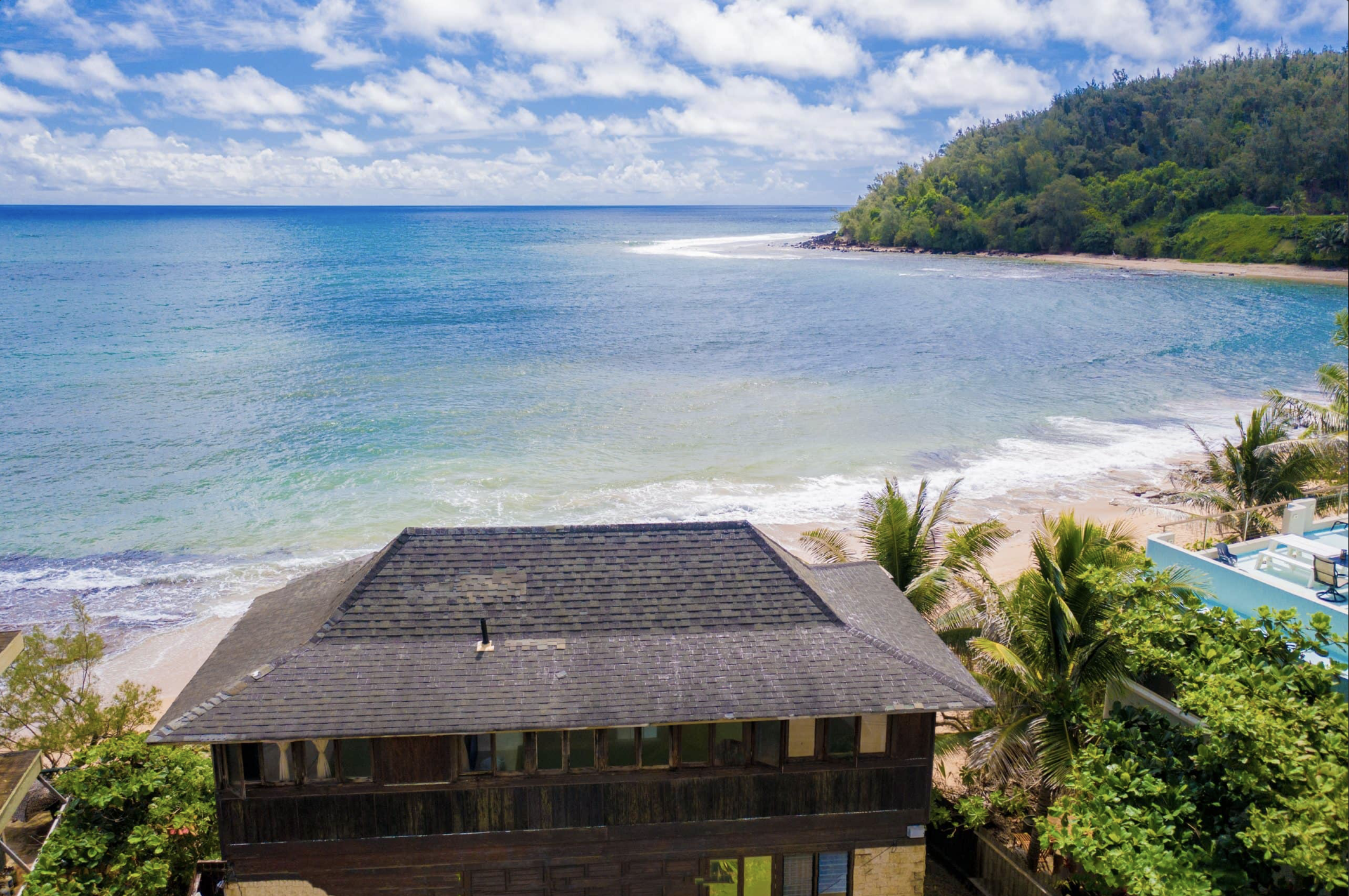 Spectacular Moloa'a Bay on the Beach